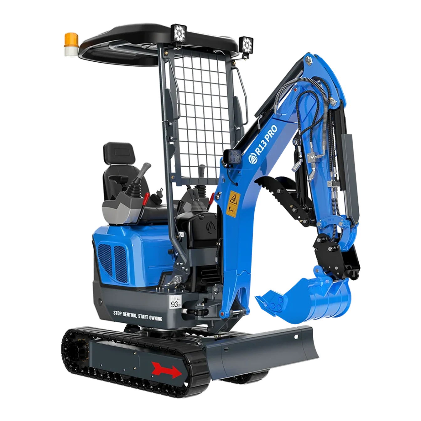Mini Giratória 1300 kg Kubota - R13